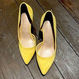 Yellow heels